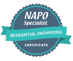 NAPO Specialist Certificate – Residential Organizing issued by NAPO to Patricia DePalma